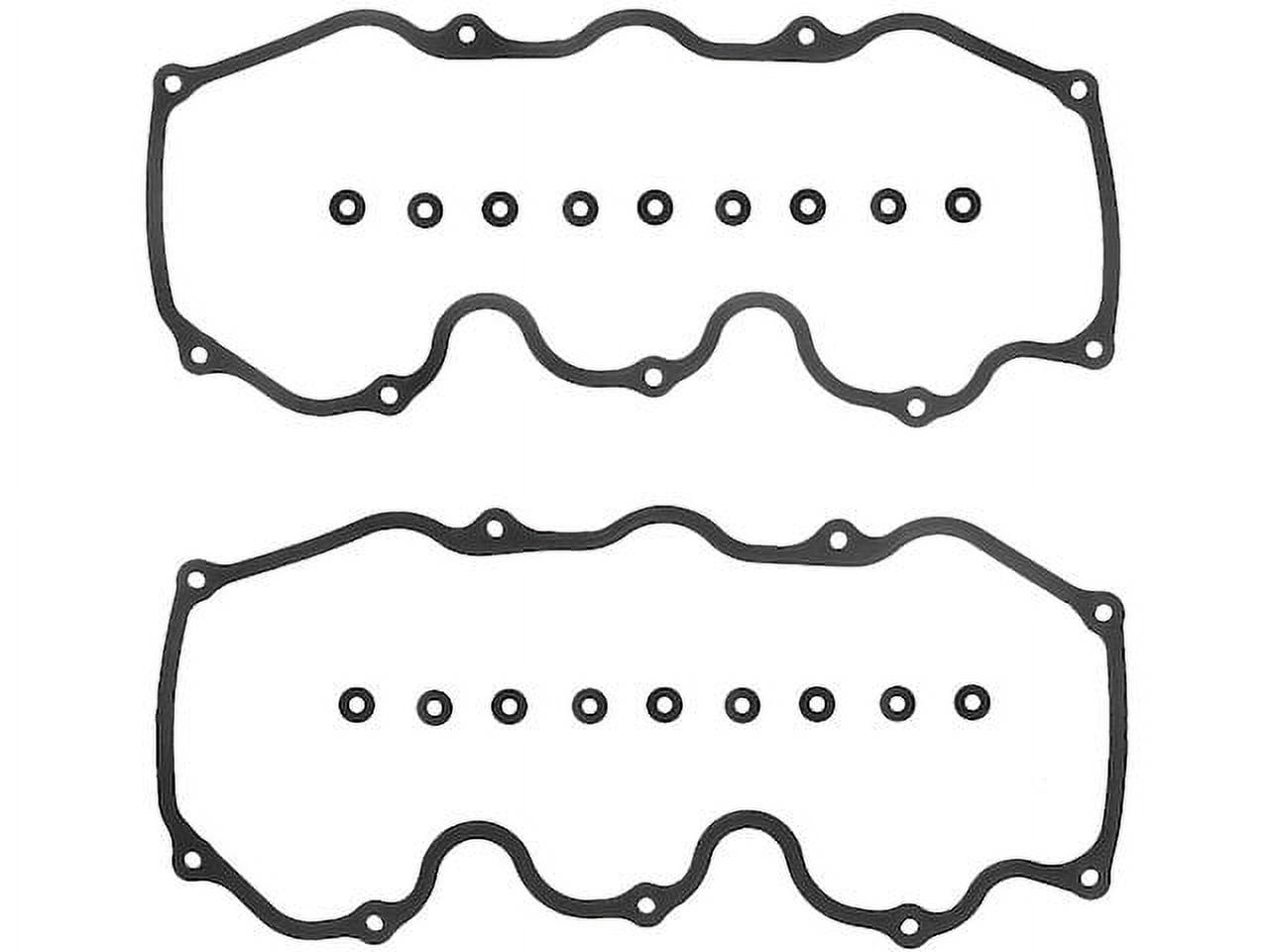 Valve Cover Gasket Set - Compatible with 1993 - 2002 Mercury Villager 1994 1995 1996 1997 1998 1999 2000 2001