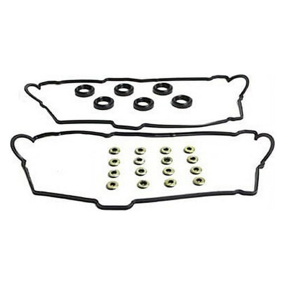 Valve Cover Gasket Set - Compatible with 1995 - 2004 Toyota Tacoma 3.4L V6 1996 1997 1998 1999 2000 2001 2002 2003