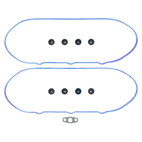 Valve Cover Gasket Set - Compatible with 1999 - 2011 GMC Sierra 1500 2000 2001 2002 2003 2004 2005 2006 2007 2008 2009 2010