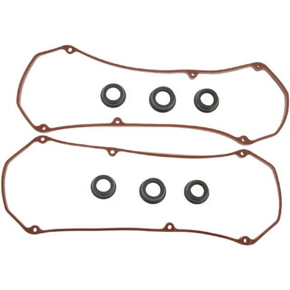 Valve Cover Gasket Set - Compatible with 2000 - 2005 Mitsubishi Eclipse 3.0L V6 2001 2002 2003 2004