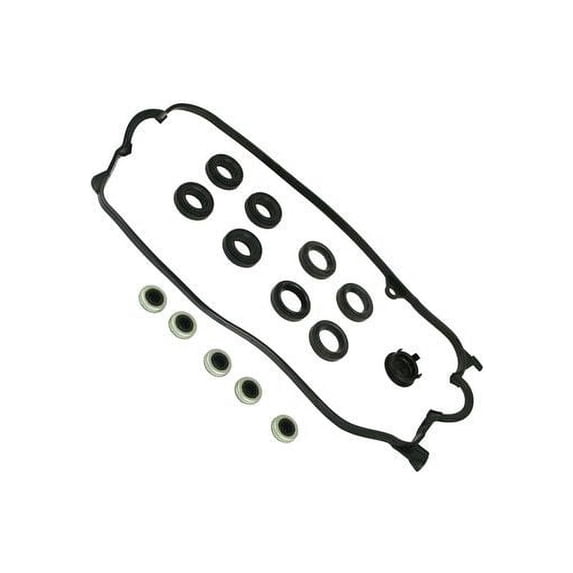 Valve Cover Gasket Set - Compatible with 2001 - 2005 Honda Civic 1.7L 4-Cylinder 2002 2003 2004