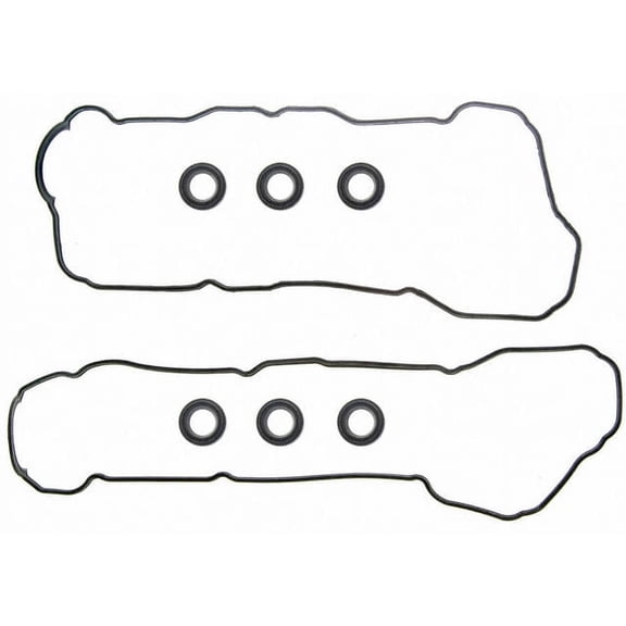 Valve Cover Gasket Set - Compatible with 2001 - 2010 Toyota Highlander 2002 2003 2004 2005 2006 2007 2008 2009