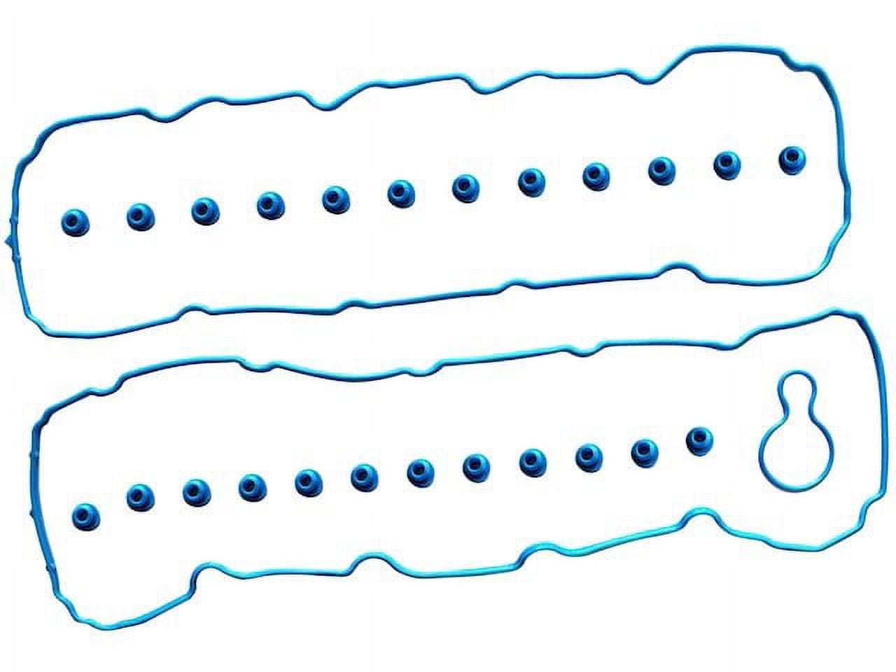 Valve Cover Gasket Set - Compatible with 2002 - 2003 Dodge Ram 1500 4.7L V8 VIN N 16-Valve SOHC