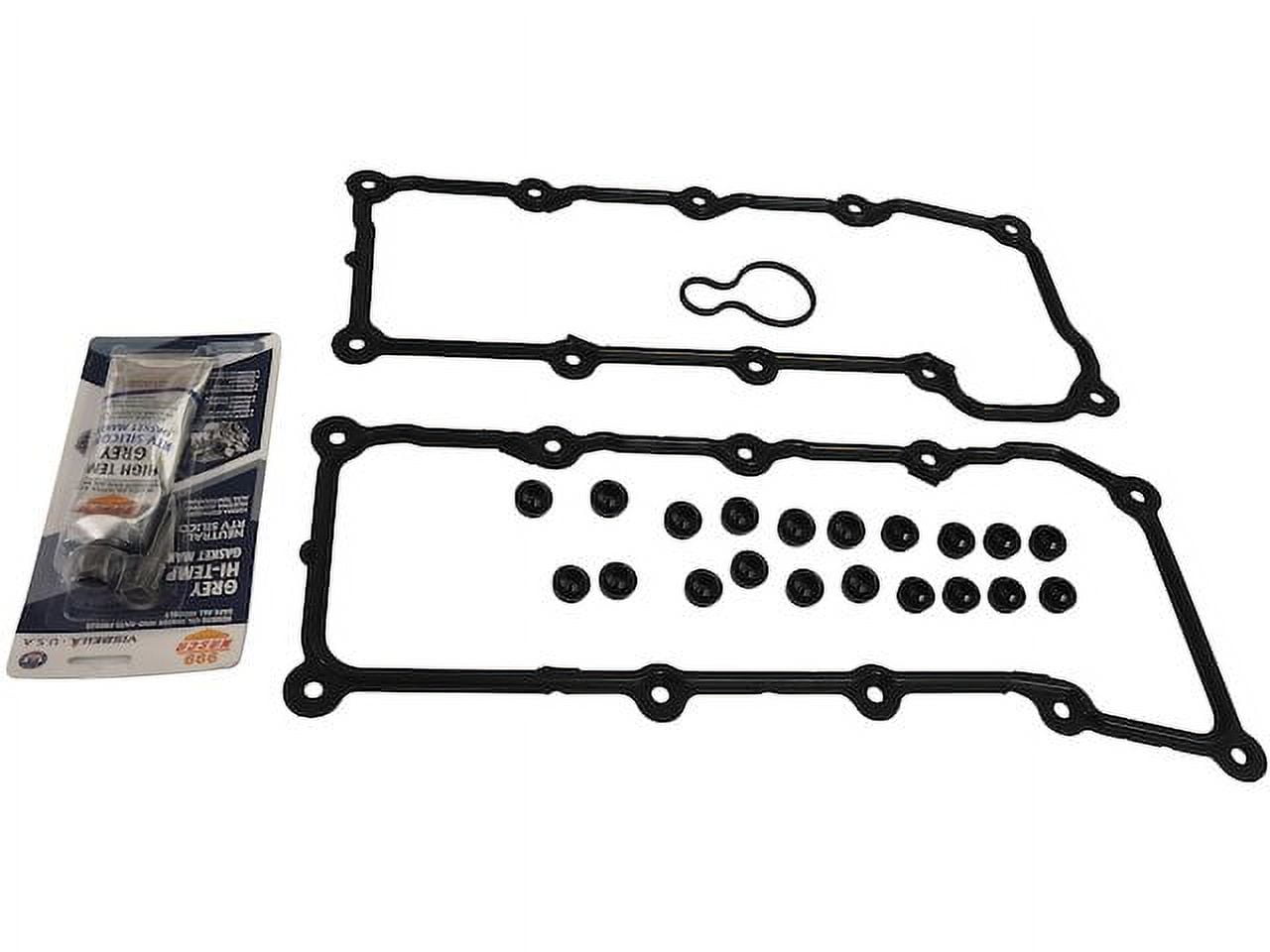 Valve Cover Gasket Set - Compatible with 2002 - 2005 Dodge Ram 1500 3.7L V6 - Replacement
