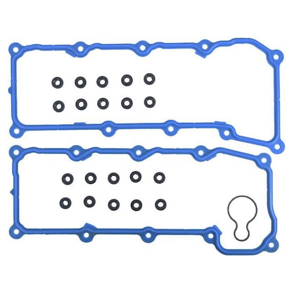 Valve Cover Gasket Set - Compatible with 2002 - 2005 Dodge Ram 1500 3.7L V6 2003 2004