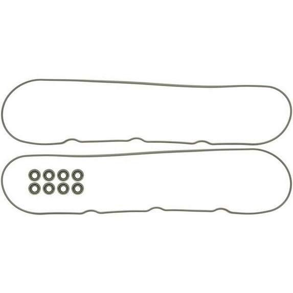 Valve Cover Gasket Set - Compatible with 2003 - 2007 GMC W4500 Forward 6.0L V8 2004 2005 2006