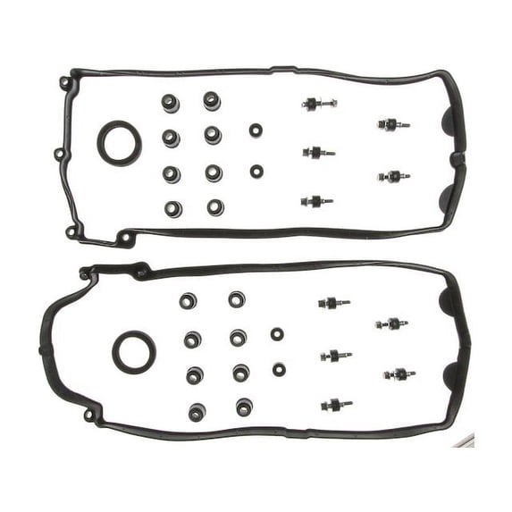 Valve Cover Gasket Set - Compatible with 2004 - 2005 BMW 545i 4.4L V8 N62