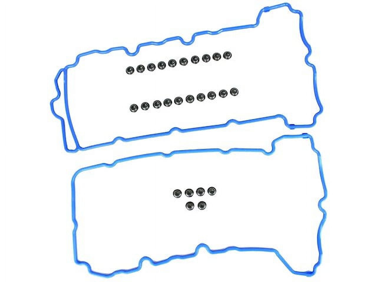 Valve Cover Gasket Set - Compatible with 2004 - 2011 Cadillac SRX 2005 2006 2007 2008 2009 2010
