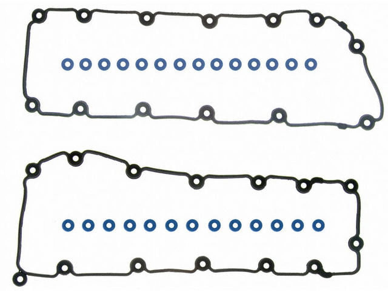 Valve Cover Gasket Set - Compatible with 2004 - 2016 Ford E-350 Super Duty 5.4L V8 2005 2006 2007 2008 2009 2010 2011 2012 2013 2014 2015