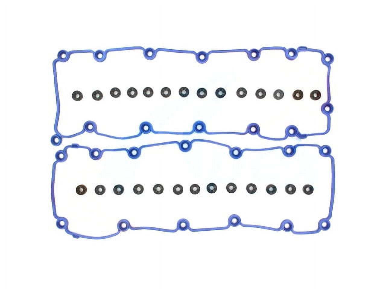 Valve Cover Gasket Set - Compatible with 2004 - 2016 Ford E-350 Super Duty 5.4L V8 2005 2006 2007 2008 2009 2010 2011 2012 2013 2014 2015