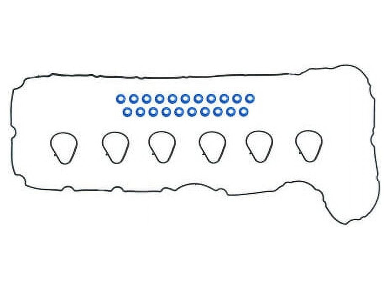 Valve Cover Gasket Set - Compatible with 2006 - 2009 GMC Envoy 4.2L 6-Cylinder - Fel-Pro