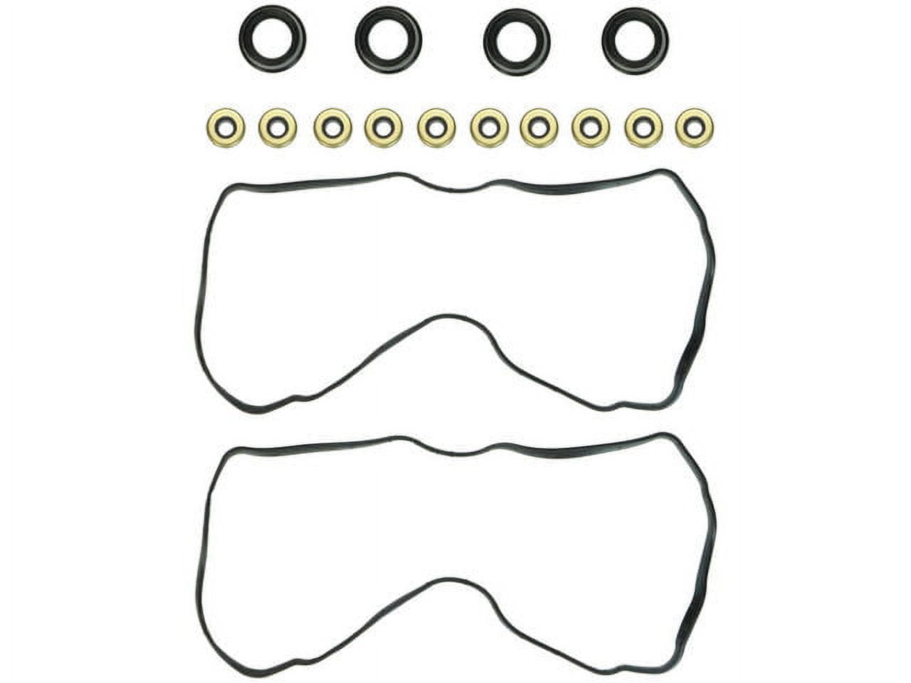 Valve Cover Gasket Set - Compatible with 2006 - 2012 Subaru Legacy 2.5L H4 EJ253 SOHC 2007 2008 2009 2010 2011