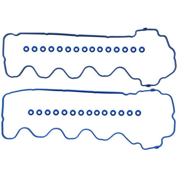 Valve Cover Gasket Set - Compatible with 2007 - 2014 Ford Expedition 5.4L V8 2008 2009 2010 2011 2012 2013