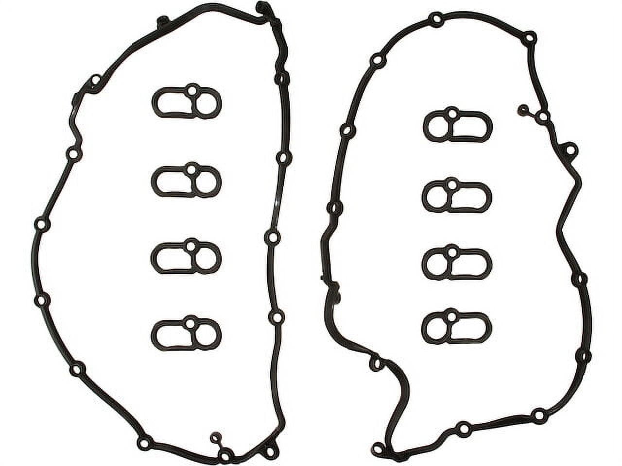 Valve Cover Gasket Set - Compatible with 2010 - 2016 Land Rover Range Rover 5.0L V8 2011 2012 2013 2014 2015