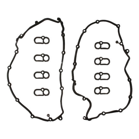 Valve Cover Gasket Set - Compatible with 2010 - 2016 Land Rover Range Rover 5.0L V8 2011 2012 2013 2014 2015