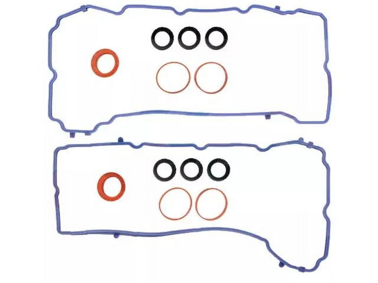 Valve Cover Gasket Set - Compatible with 2012 - 2017 Jeep Wrangler 3.6L V6 2013 2014 2015 2016