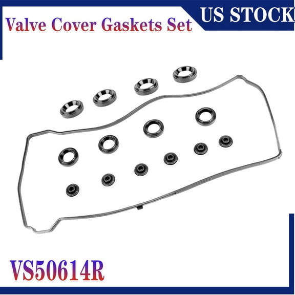 Valve Cover Gasket Set VS50614R For 02-13 Honda Acura 2.4L 2.0 DOHC K-Engines