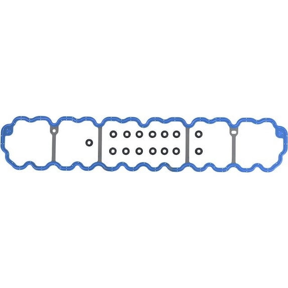 Valve Cover Gasket Set with Grommets - Compatible with 1996 - 2004 Jeep Grand Cherokee 4.0L 6-Cylinder 1997 1998 1999 2000 2001 2002 2003