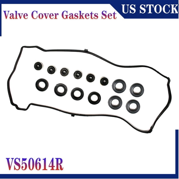 Valve Cover Gasket w/ Grommets For 02-13 HONDA CR-V ACCORD ACURA 2.0L 2.4L DOHC