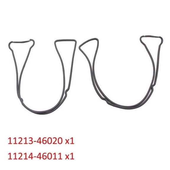 Valve Cover Gaskets Set 11214-46011 11213-46020 Fits for Toyota 2JZ-GTE Non-VVTI 1993-1997 LEXUS GS300 1992-1998 LEXUS SC300 1993-1998 TOYOTA SUPRA