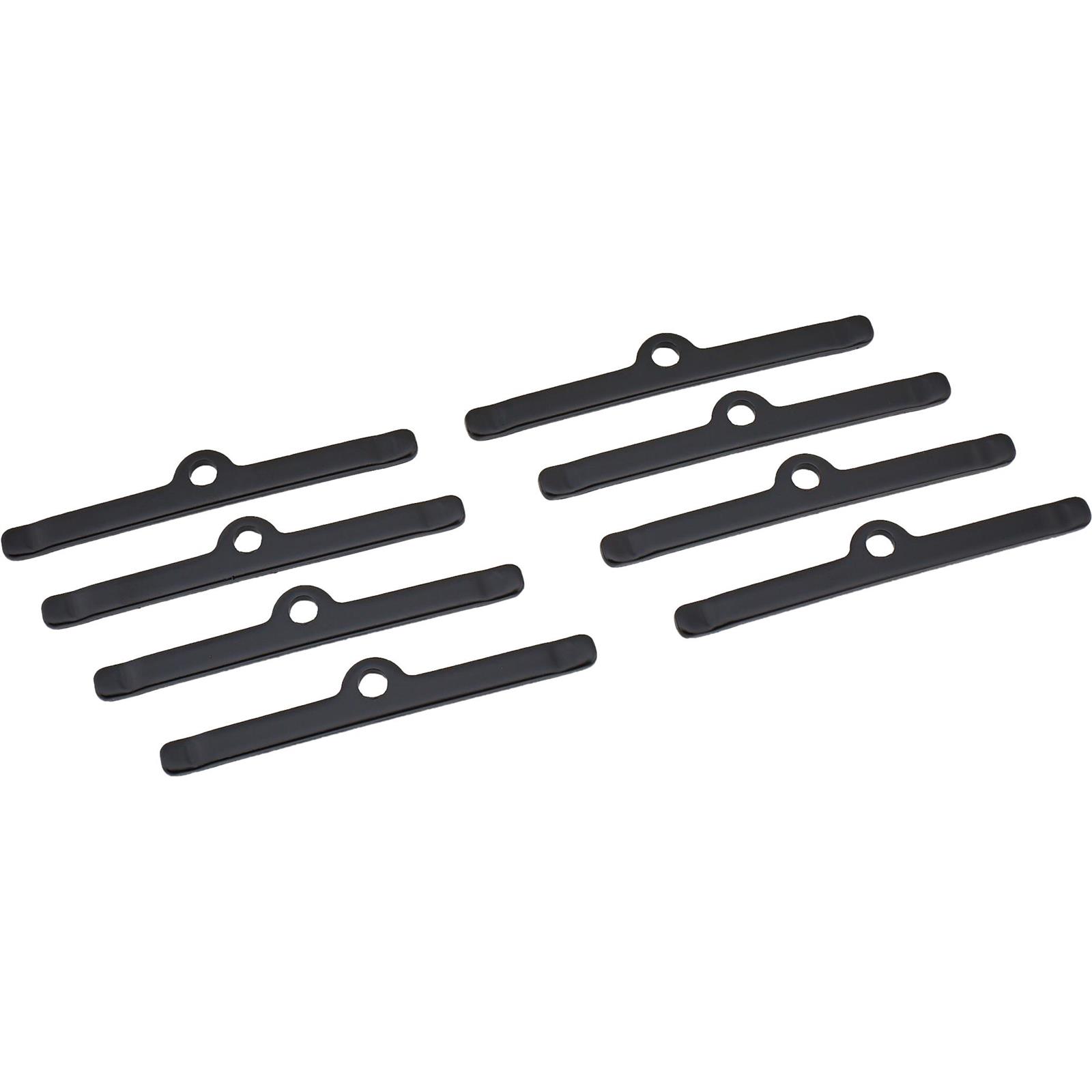 Valve Cover Hold Down Clamps Set of 8, Black