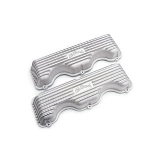 Edelbrock Valve Cover Kit Classic Finned Chevy 348-409