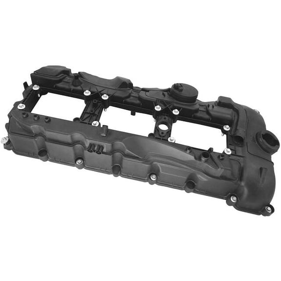 Valve Cover with Bolts and Gasket - Compatible with 2011 - 2016 BMW 535i xDrive 3.0L 6-Cylinder 2012 2013 2014 2015