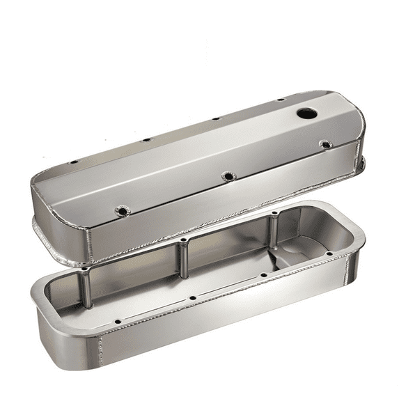 SPEEDWOW Valve Covers Aluminum for 1966-2000 Big Block BBC Compatible with Chevy 396 402 427 454