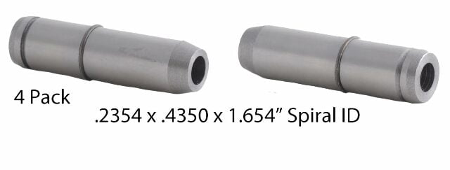 Valve Guides (4 Count) | .2354 x .4350 x 1.654