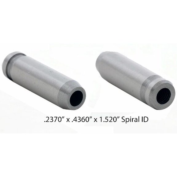 Valve Guides (4 Count) | .2370 x .4360 x 1.520" | Iron Spiral Reamed
