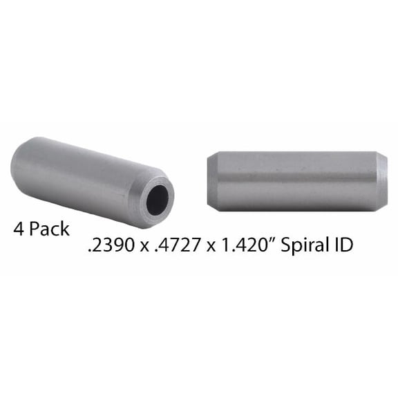 Valve Guides (4 Count) | .2390 x .4727 x 1.420" | Iron Spiral Reamed