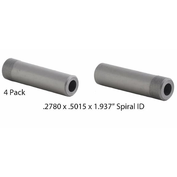 Valve Guides (4 Count) | .2780 x .5015 x 1.937" | Iron Spiral Reamed