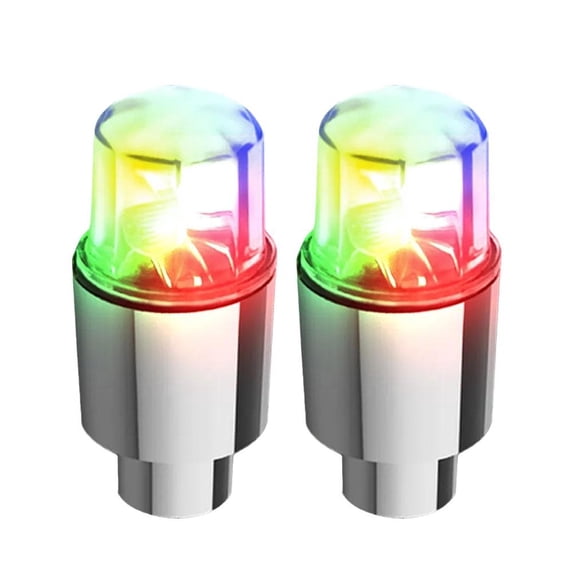 Valve LED Wheel Light with Auto Sensor for Bike, Car, and Motorcycle, Lightweight Alloy Material
