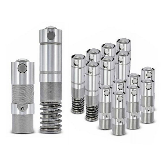Valve Lifter Kit 16 - Compatible with 2019 GMC Sierra 1500 Limited 5.3L V8 Naturally Aspirated