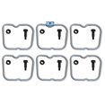 thumbnail image 1 of Valve Rocker Cover Gaskets + Isolators & Bolts For Cummins 5.9L 6B, 1 of 1