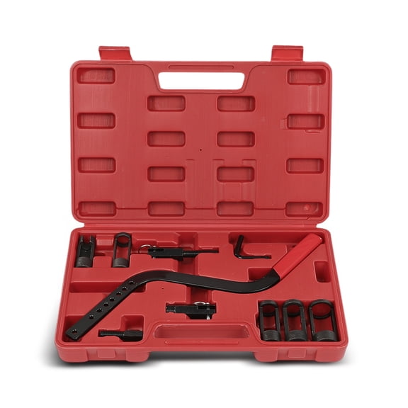 Valve Spring Compressor Kit Remover & Installer Disassembling Tool Carbon Steel