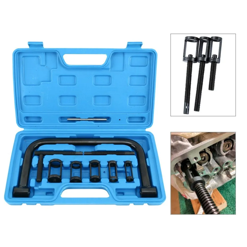 Valve Spring Compressor Pusher Automotive Tool Kit Car Motorcycle ATV 5
