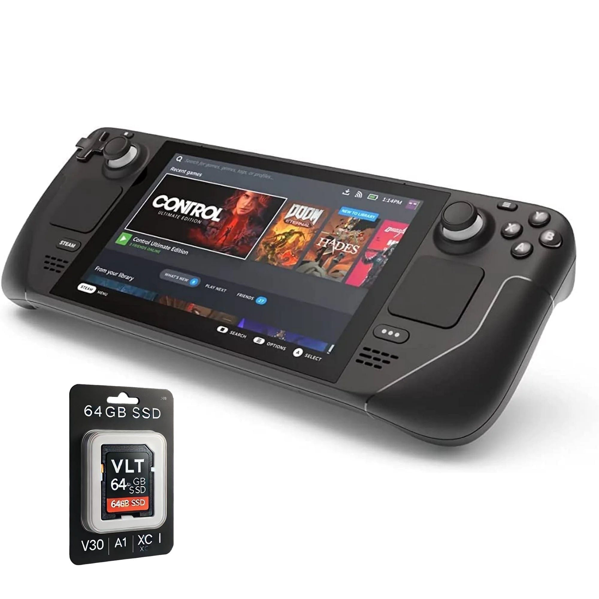 Valve Steam Deck 256GB Handheld Gaming Console, Steam OS 3.0
