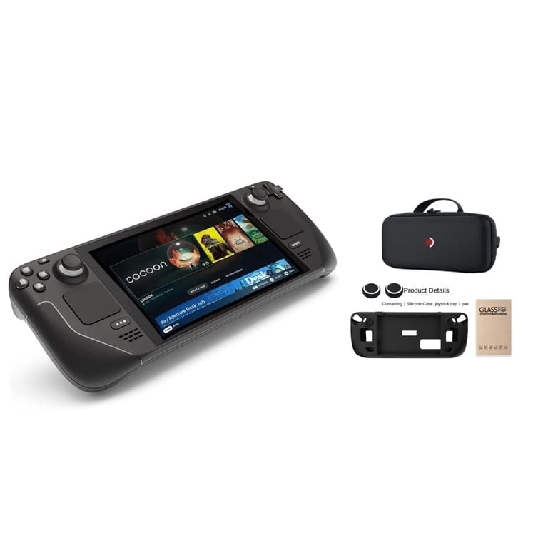 Valve Steam Deck 2TB Handheld Gaming Console with Case, 16GB RAM