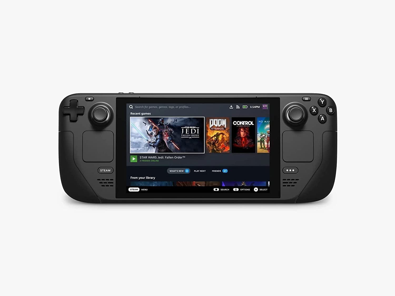 Valve Steam Deck 512GB with Exclusive Carrying Case, Black Valve Steam Deck 512GB with Exclusive Carrying Case, Black
