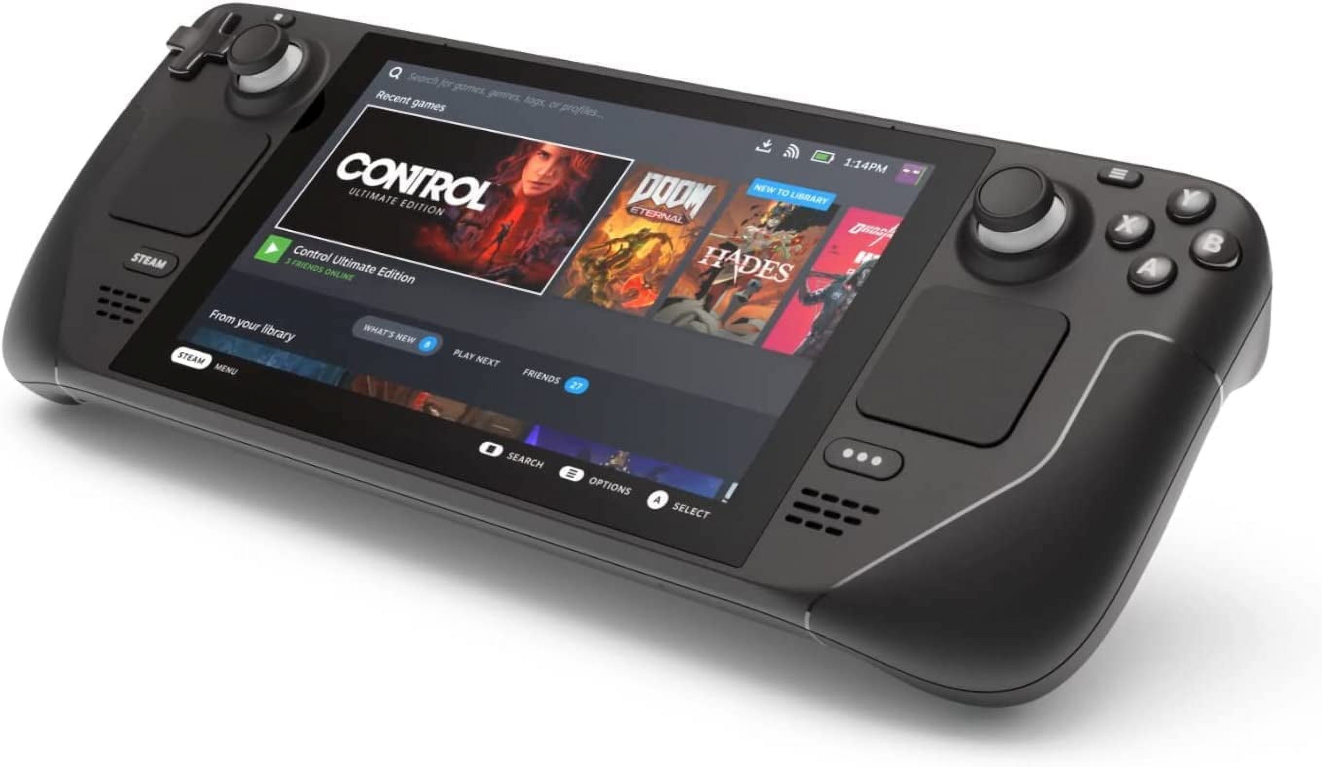 Valve Steam Deck ブラック Valve NEW SYSTEM Steam Deck 256 GB PC Video Game Console