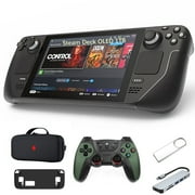 Valve Steam Deck OLED 1TB,7.4 1280 x 800px Handheld Gaming Console,16GB RAM 1TB SSD,90Hz,Steam OS 3.0,with 5-in-1 Accessory Kit