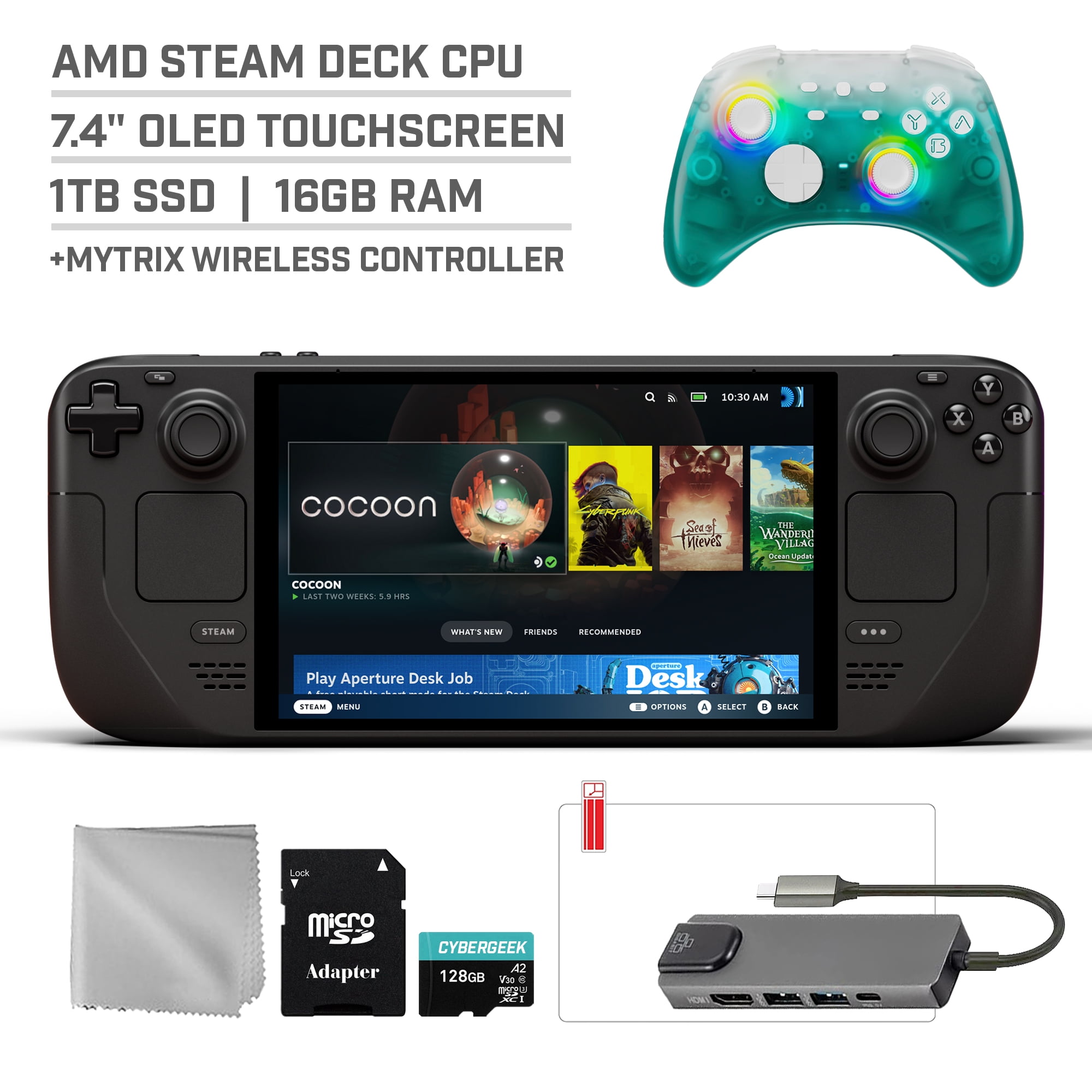 Steam Deck かわいい SSD 1TB 換装済み