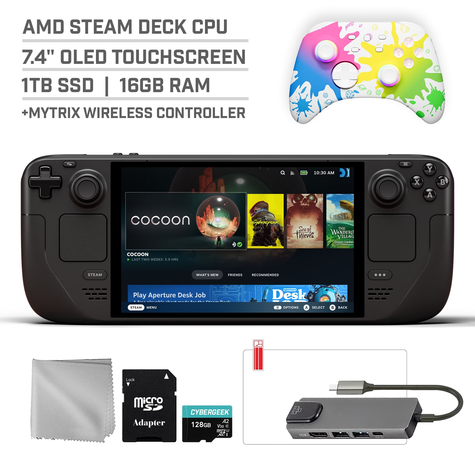 steam deck oled 1TB→2TB換装