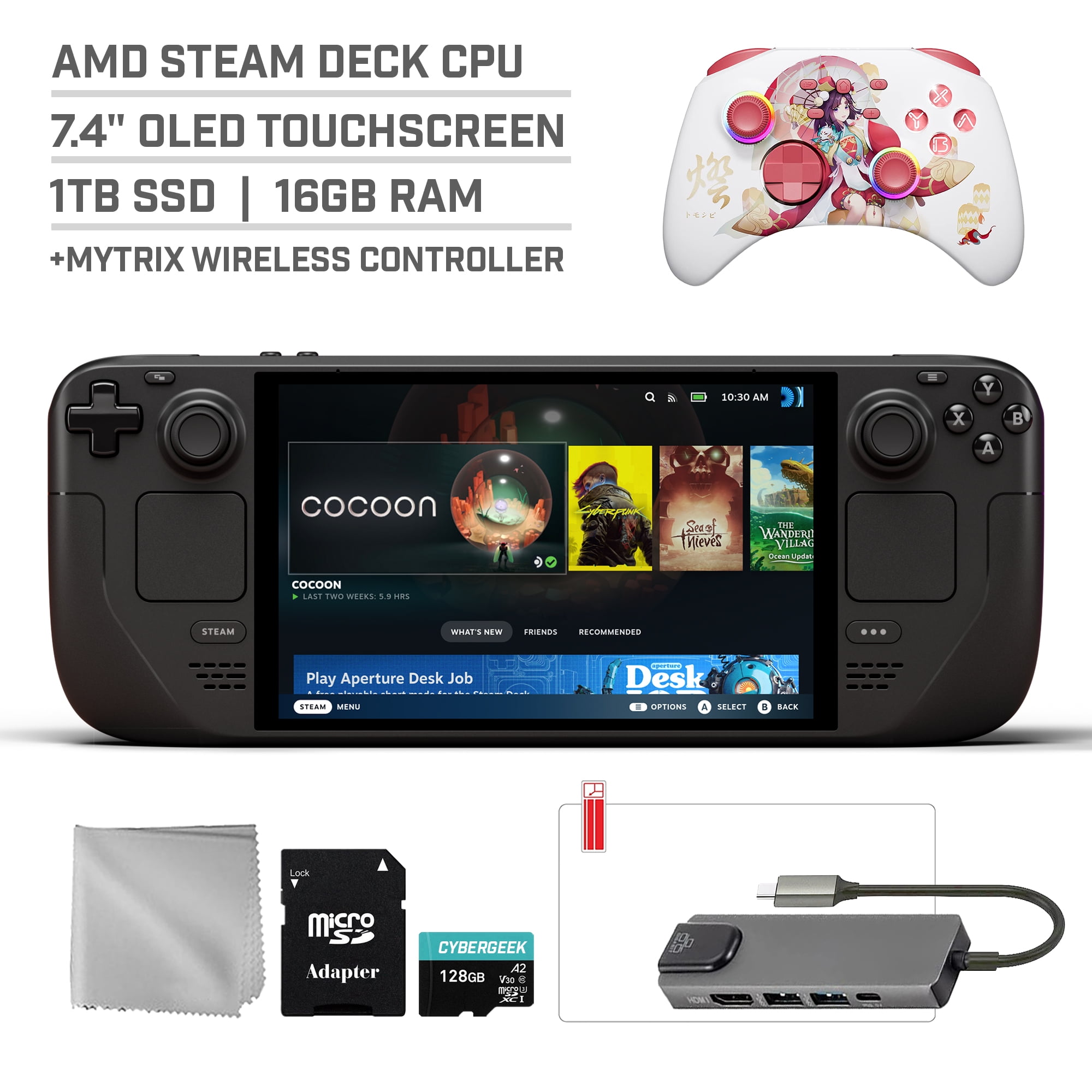 Valve Steam Deck スチームデック 1TB換装済