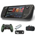 thumbnail image 1 of Valve Steam Deck OLED 2TB Handheld Gaming Console, 1280 x 800 LCD Touchscreen Display, Bundle Accessories, 1 of 4