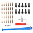 thumbnail image 1 of Valve Stem Puller Installer Tool Tire Snap Short Rubber Valve Core Remover, 1 of 7