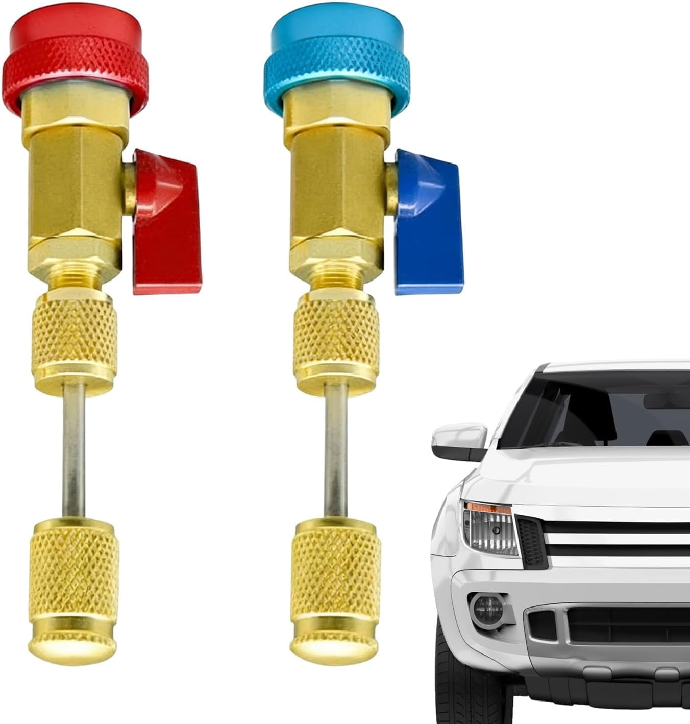 Valve Stem Remover - Non-Slip Quick Repair Puller | AC Valve Core Removal Tool - for HVAC Tire AC Air Bike Refrigeration Conditioning Tank