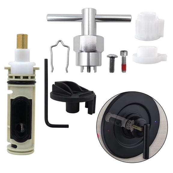 Valve core replacement parts,Replacement for single Lever Handle Trim Kit