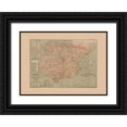 thumbnail image 1 of Valverde 18x14 Black Ornate Wood Framed with Double Matting Museum Art Print Titled - Iberian Peninsula Portugal Spain - Valverde 1880, 1 of 4
